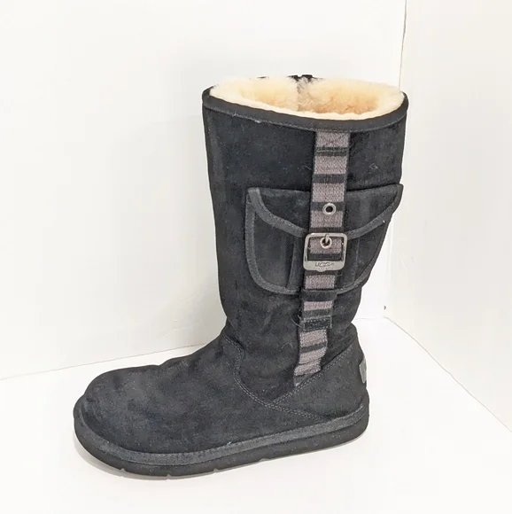 UGG Cargo Suede And Shearling Boots - Picture 9 of 16